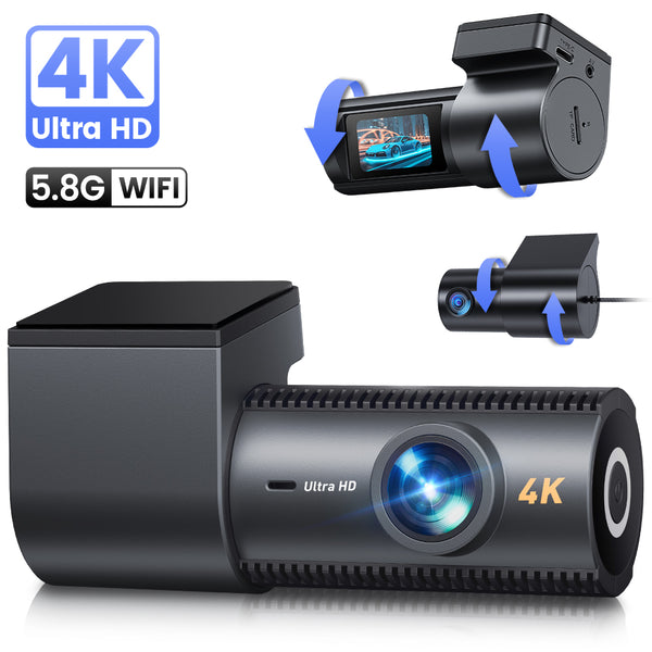 CIEVIE D100 4K 5G WiFi 1.5" Display Dash Cam